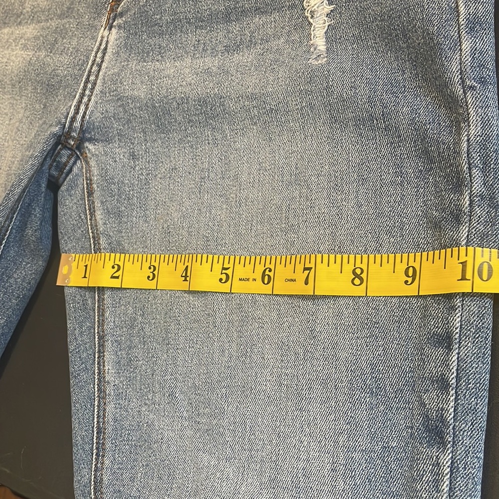 I & M Black Label High Rise Blue Denim Jeans, size 9, Mom Jeans, - Picture 10 of 12